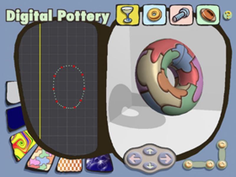 Digital Pottery Digital Torus Shape
