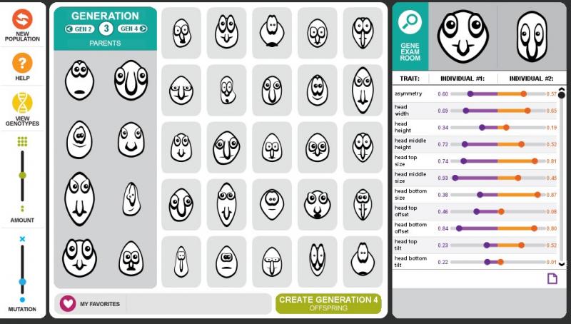 Genetic Literacy Software Software Interface and Customization