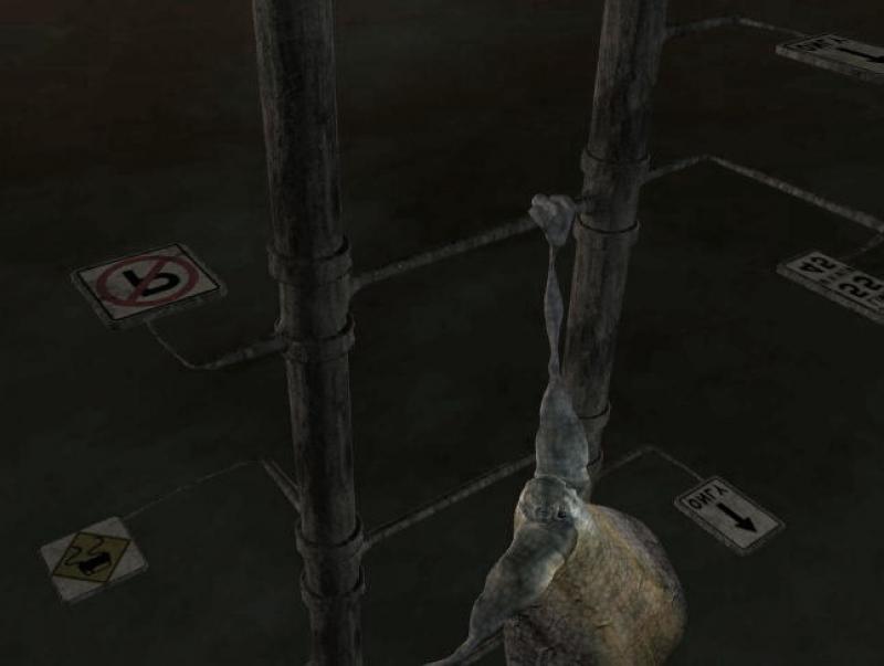 Only still 1 Character climbing street signs