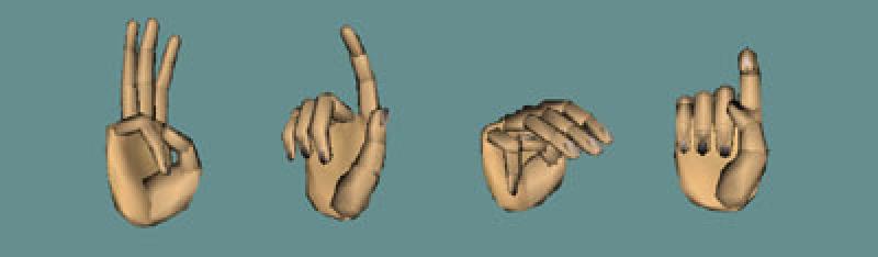 Fingerspelling Fingerspelling Thumb