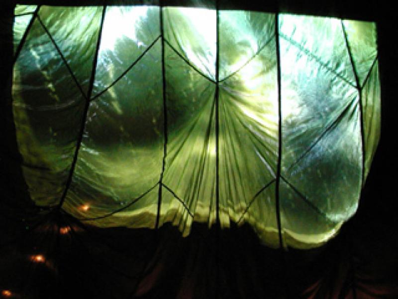 Gobo Light Gobo Light and Curtain 2