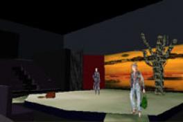 Virtual Theatre Characters on Virtual stage