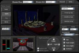 Virtual Theatre layout Software example