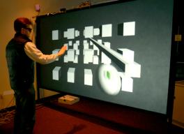 The immersion display wall The immersion display wall