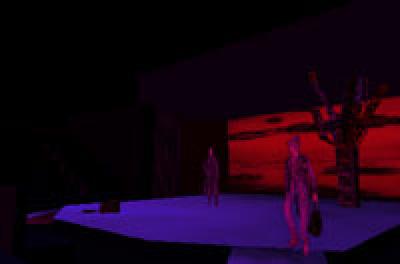 Virtual Theatre Characters on Virtual stage