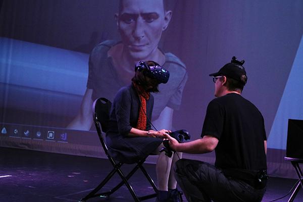 performance of a professor caring for someone with dementia