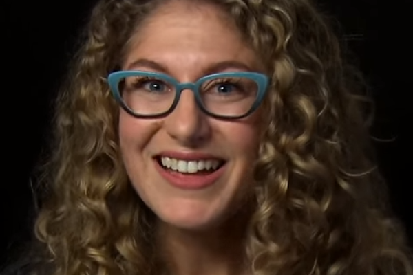 woman smiling at camera