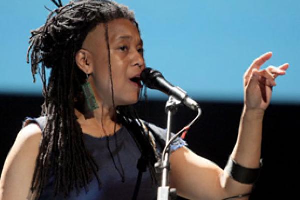 picture of guest artist Pamela Z