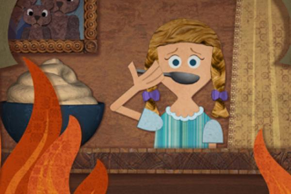 Puppet animation character